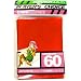 Player's Choice Red Sleeves (Pack of 60) Standard Size Deck Protectors - Ideal for Pokemon, Magic The Gathering & Other Trading Card Games