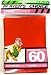 Player's Choice Red Sleeves (Pack of 60) Standard Size Deck Protectors - Ideal for Pokemon, Magic The Gathering & Other Trading Card Games