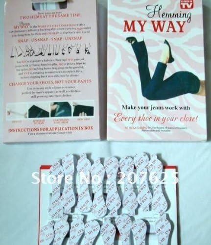 Hemming My Way Snap Hem As Seen On T.V. Free Bonus Collagen Eye Mask with Purchase