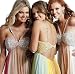 Sherri Hill 7416, Stunning Long Dress With Encrusted Straps and Top - 2011 Collection