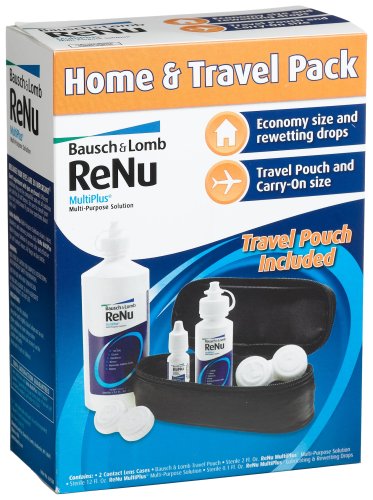 Buy Bausch & Lomb ReNu MultiPlus Multi-Purpose Solution Home & Travel Pack by Bausch & Lomb now!