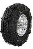 Black Friday Security Chain Company QG1840 Quik Grip V-Bar Type RP Passenger Vehicle Tire Traction Chain - Set of 2