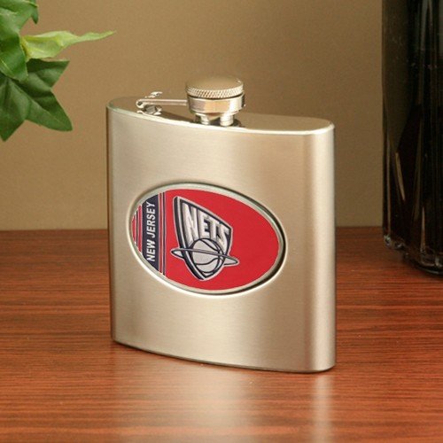 New Jersey Nets Stainless Steel Flask