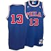 Wilt Chamberlain 76ers Blue NBA NBA Swingman Jersey Image