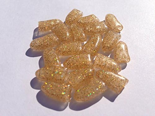 USA Cushy Claws Brand Soft Nail Caps Kit For Dogs * DIAMOND GOLD GLITTER * XS S MD L XLG XXLG