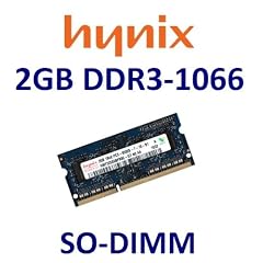 Hynix Original 2 GB 204 pin DDR3-1066 SO-DIMM (1066Mhz, PC3-8500S, CL7, 256Mx8) - Part HMT325S6BFR8C-G7 - mit Netbookspezifischer Chipstruktur - passend f�r alle aktuellen DDR3 Netbooks mit DDR3-1066 / DDR3-800 Standard