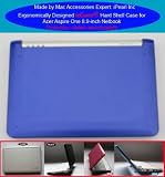 mCover® BLUE Hard Shell Case for Acer Aspire One 8.9 Netbook - Compatible with 3/6/9-cell battery