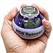NSD Power Winners Lit Spinner Gyroscopic Wrist and Forearm Exerciser Featuring Digital LCD Counter and LED Light, Purple