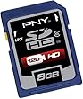 PNY 8 GB Class 6 Secure Digital High-Capacity Card P-SDHC8G6-EF