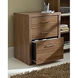 PURE - Three Drawer Office Filing Cabinet - Walnut