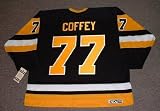 RICK KEHOE Pittsburgh Penguins 1980 CCM Vintage Throwback Away NHL Hockey Jersey, 2XL