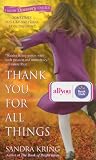 Thank You for All Things