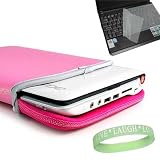 New Unique Grey Knit Sock Carrying Sleeve for Acer Aspire One 10.1 + A Key Board Skin + A Live*Laugh*Love Wrist Band!!!