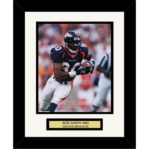 Denver Broncos Rod Smith Framed Photo