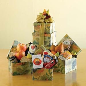 California Delicious Fresh and Fruity Gift Tower by California Delicious