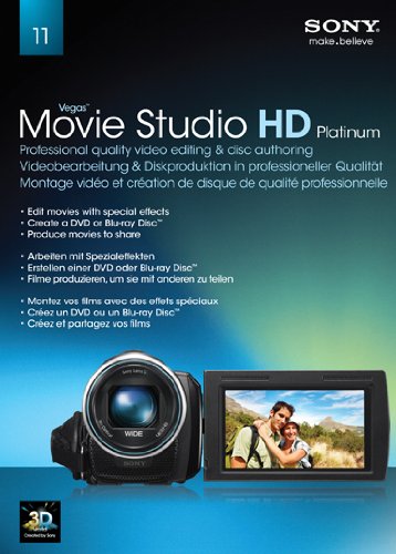Sony Movie Studio 11 HD Platinum
