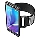 Samsung Galaxy Note 5 Case, SUPCASE Easy Fitting Sport Running Armband for Galaxy Note 5 (2015 Release) with Premium Flexible Case Combo (Black)