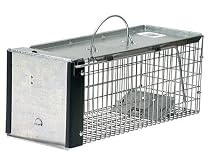 Havahart 0745 Professional Style One Door Cage Trap for Chipmunks and Rodents 16 x 6 x 6.38