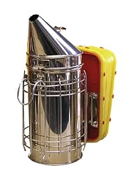 Mann Lake HD555 Stainless Steel Smoker with Guard, 4 by 7-Inch