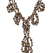 HinsonGayle "Trinity" DIVA Collection Multistrand Chocolate Cultured Pearl Necklace (Sterling Silver)