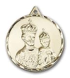 14kt Gold St. Joseph Medal