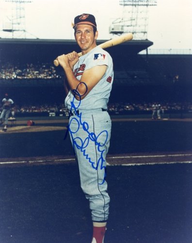 Brooks Robinson Autographed/Hand Signed Baltimore Orioles Baseball 8x10 Photo