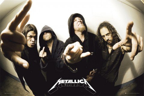 1art1 44982 Metallica - Fisheye Poster 91 x 61 cm Preisvergleich