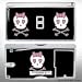 Nintendo DS lite pink/bow skulls GEL skin m4518