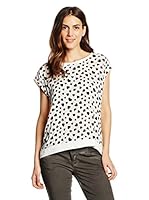 LTB Jeans Camiseta Manga Corta Kazula (Blanco / Negro)