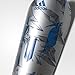 adidas Performance Messi Adult 10 Lesto Shin Guard, Shock Blue/Silver Metallic, Medium