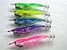 5pcs LED Squids Jigs Battery Replaceable Fishing Lures