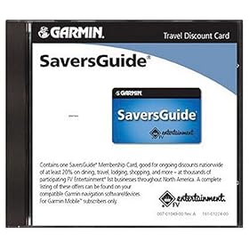 GARMIN 010-10775-01 Saversguide Membership Card & Secure Digital Card