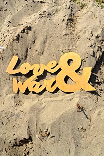 "Love and War" Wood Wall Art