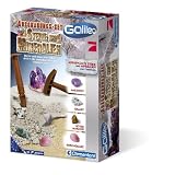 Clementoni 69940.7 - Galileo - Ausgrabungs-Set - Steine und Mineralien - Clementoni