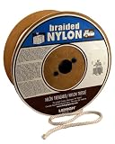 Crawford-Lehigh SNR812 1/4-Inch by 1200-Foot Solid Braid Nylon Rope