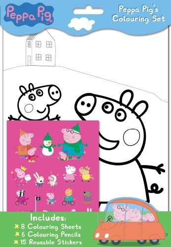 Alligator Books Peppa Pig Colouring Set
