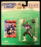 ERIC TURNER / BALTIMORE RAVENS 1997 NFL Starting Lineup Action Figure & Exclusive NFL Collector Trading Card