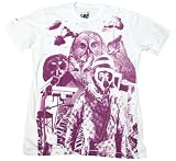 Owl Mountain S/S Guys T-shirt in White by Cardboard Robot