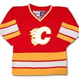 Calgary Flames CCM Toddler Replica (2-4T) Alternate NHL Hockey Jersey Size 12-24Months