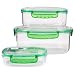 Fresh Vac Professional Series 6-pc. Rectangle Vacuum Seal Containers - Medium