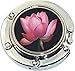 NewCharms Dark Pink Flower Photo Purse Hanger