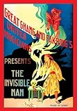 IMAGE OF United Magicians Presents - The Invisible Man 24X36 Canvas Giclee