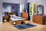 Logik Collection in Sunny Pine Finish By South Shore Furniture