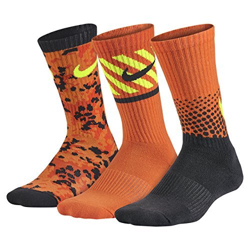 Nike 3-pk. Graphic Crew Socks - Boys