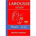 Larousse French- English/ English- French Dictionary (Advanced) (New / Bilingual) (Hardcover)