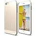 elago® [Outift Matrix][Champagne Gold] - [Premium Hybrid Construction][Brushed Aluminum][Spark Design Award] - for iPhone 6/6S Plus