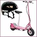 Razor E300S Sweet Pea Seated Electric Scooter Aggressive Adult Helmet Bundle