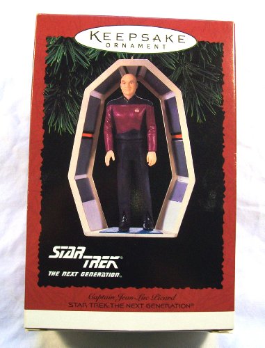 Hallmark Ornament Star Trek Captain Jean-Luc Picard