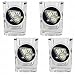 New Jersey Nets 4-Piece Square Shot Glass Set