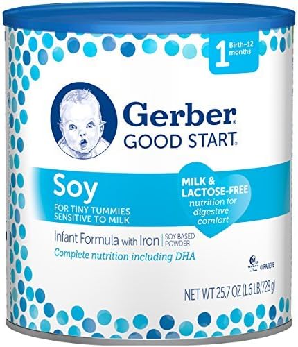 Gerber Good Start Soy Non-GMO Powder Infant Formula, Stage 1, 25.7 oz x Multipack of 3